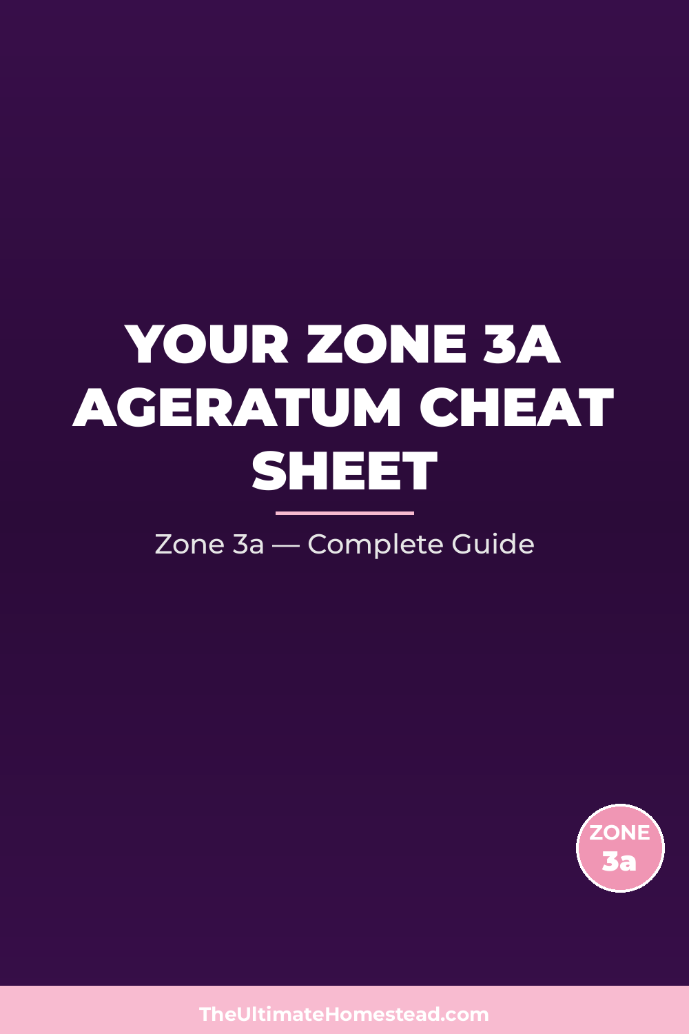 When to Plant Ageratum in Zone 3a