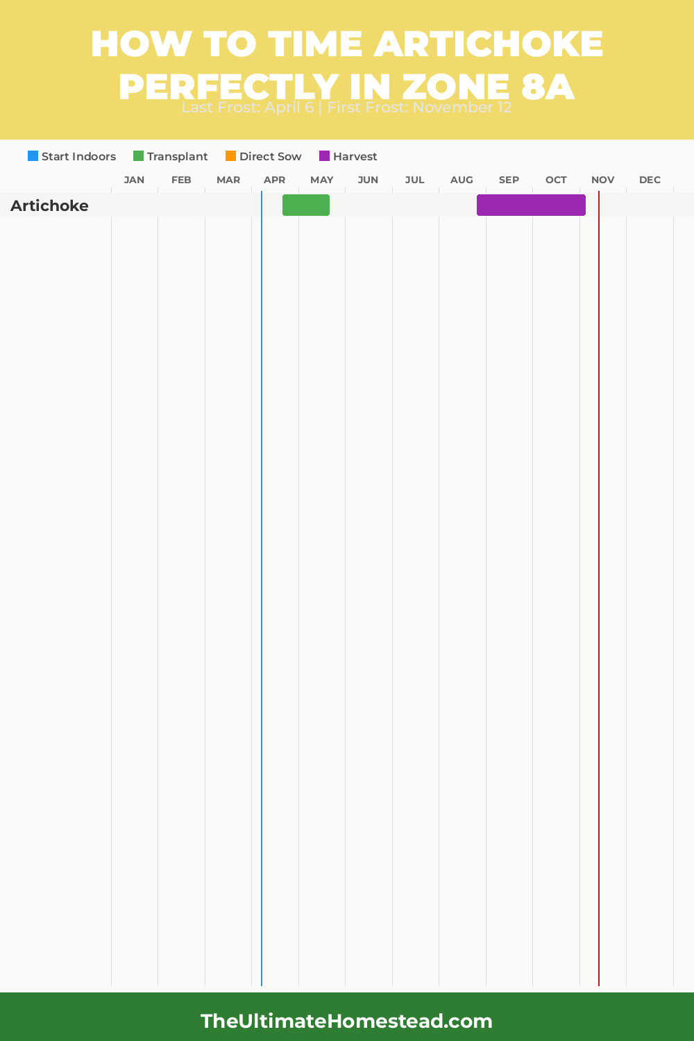 When to Plant Artichoke in Zone 8a