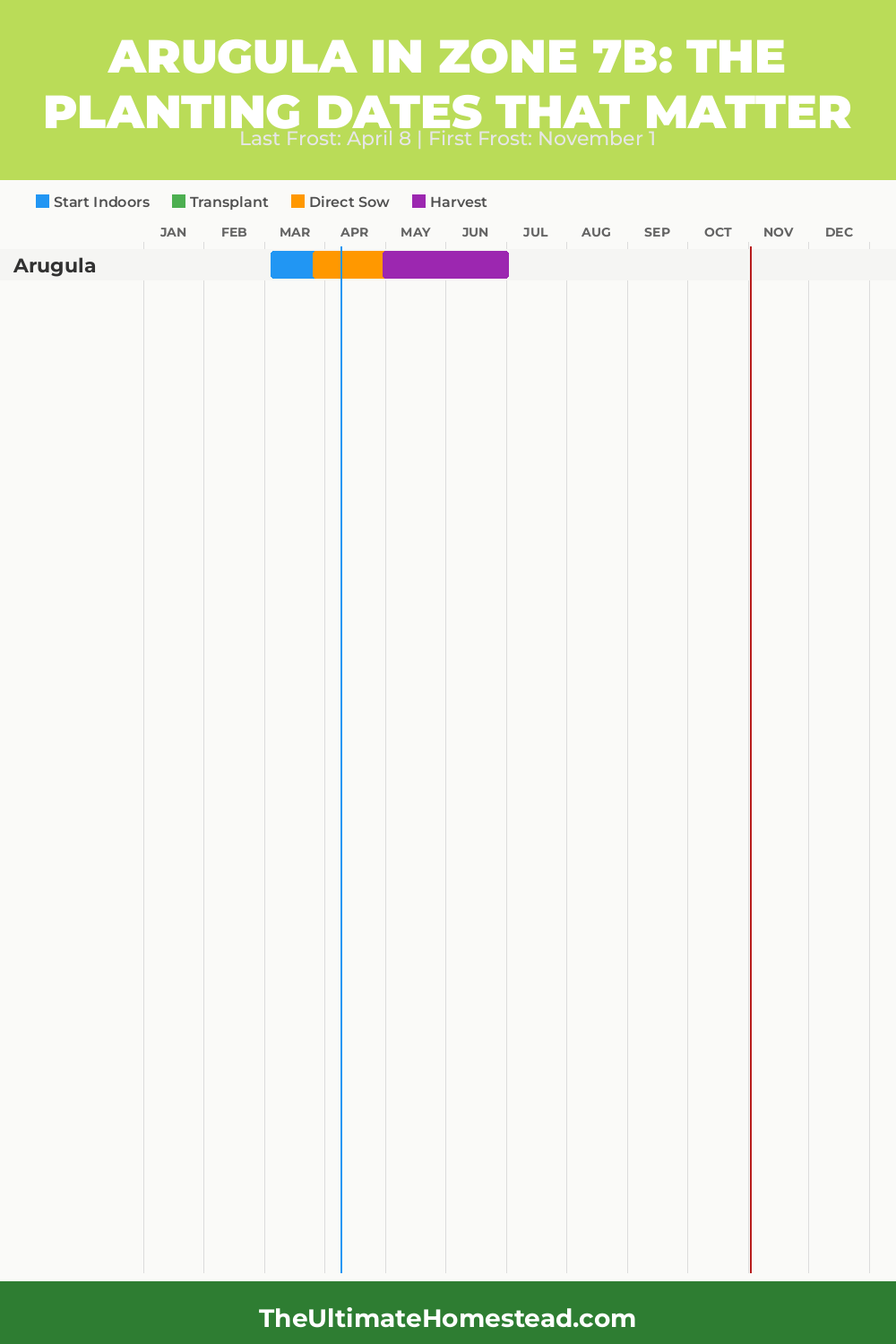 When to Plant Arugula in Zone 7b