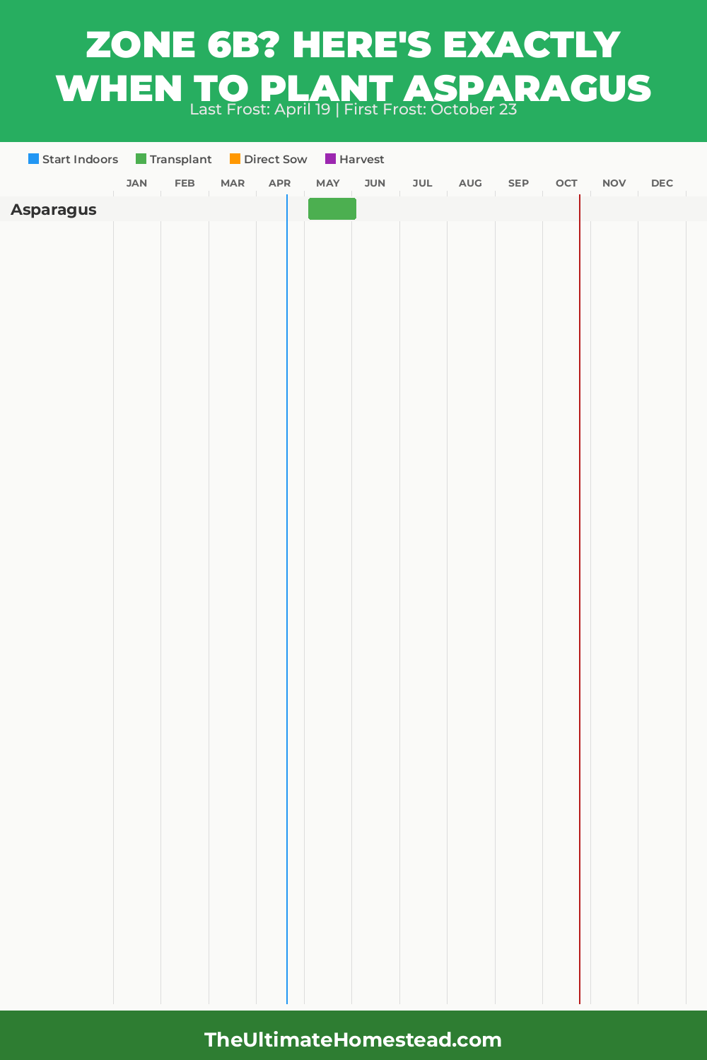 When to Plant Asparagus in Zone 6b