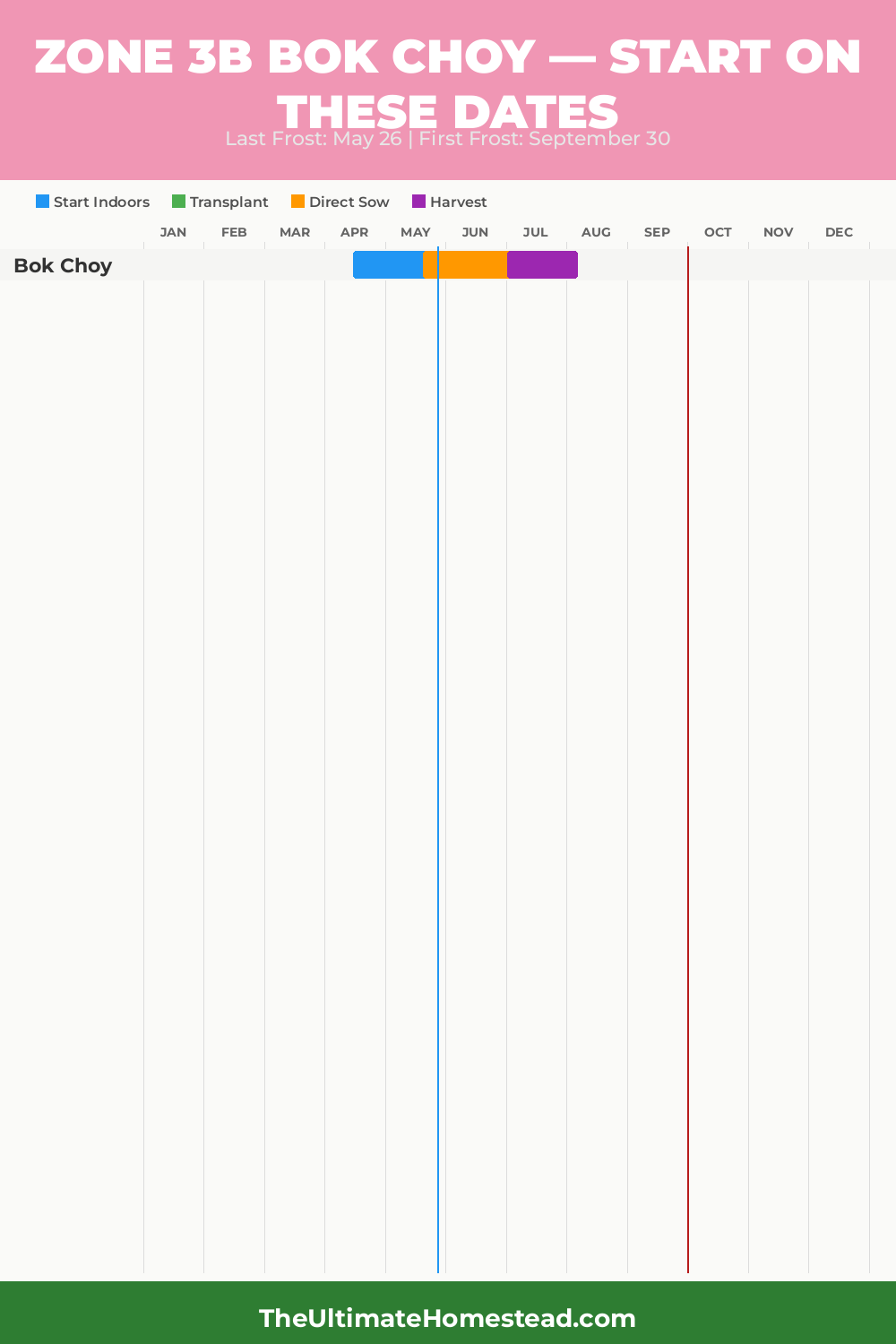 When to Plant Bok Choy in Zone 3b