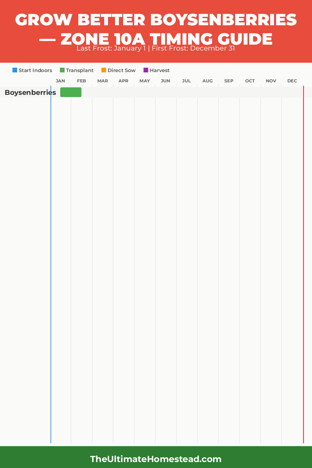 When to Plant Boysenberries in Zone 10a