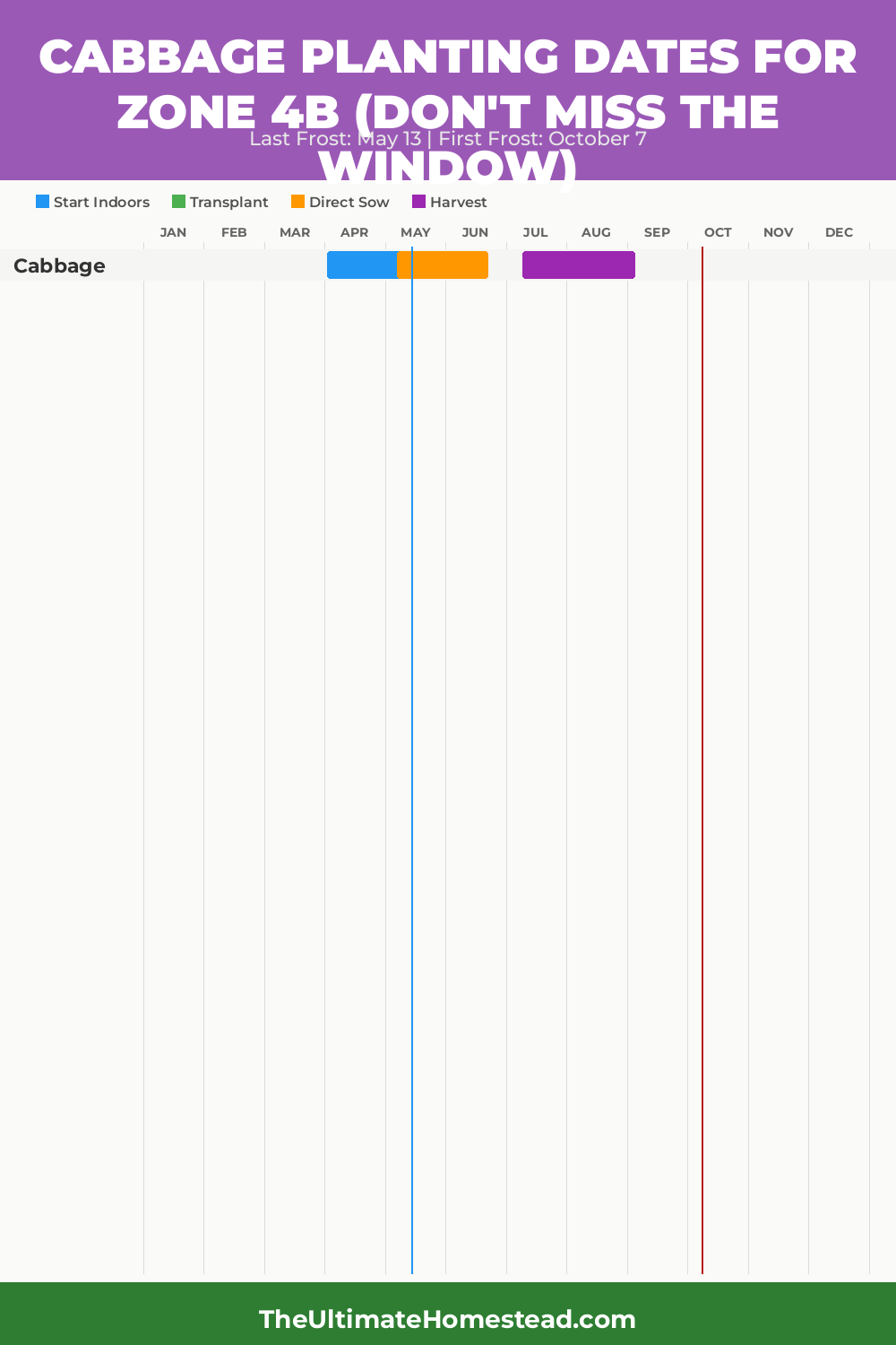When to Plant Cabbage in Zone 4b