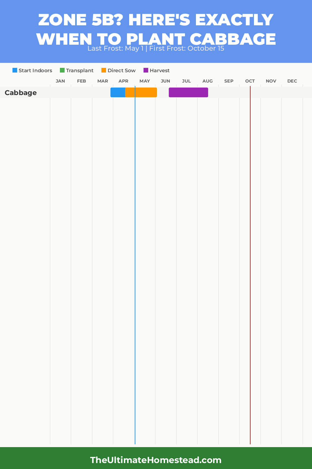 When to Plant Cabbage in Zone 5b