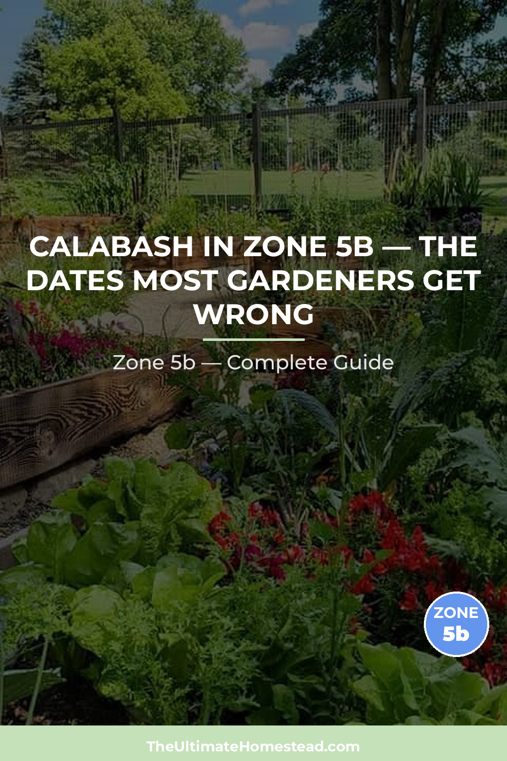When to Plant Calabash in Zone 5b