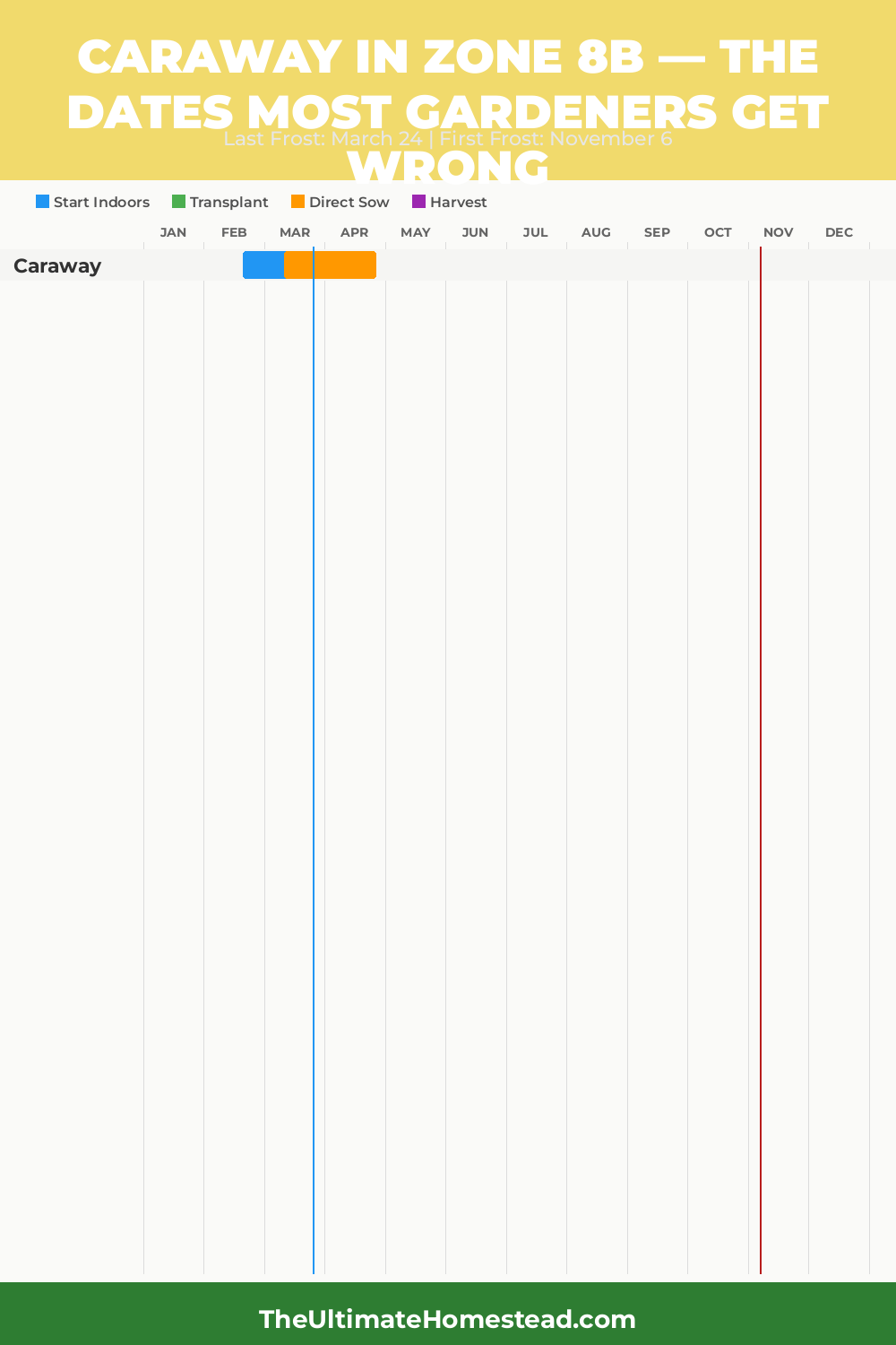 When to Plant Caraway in Zone 8b
