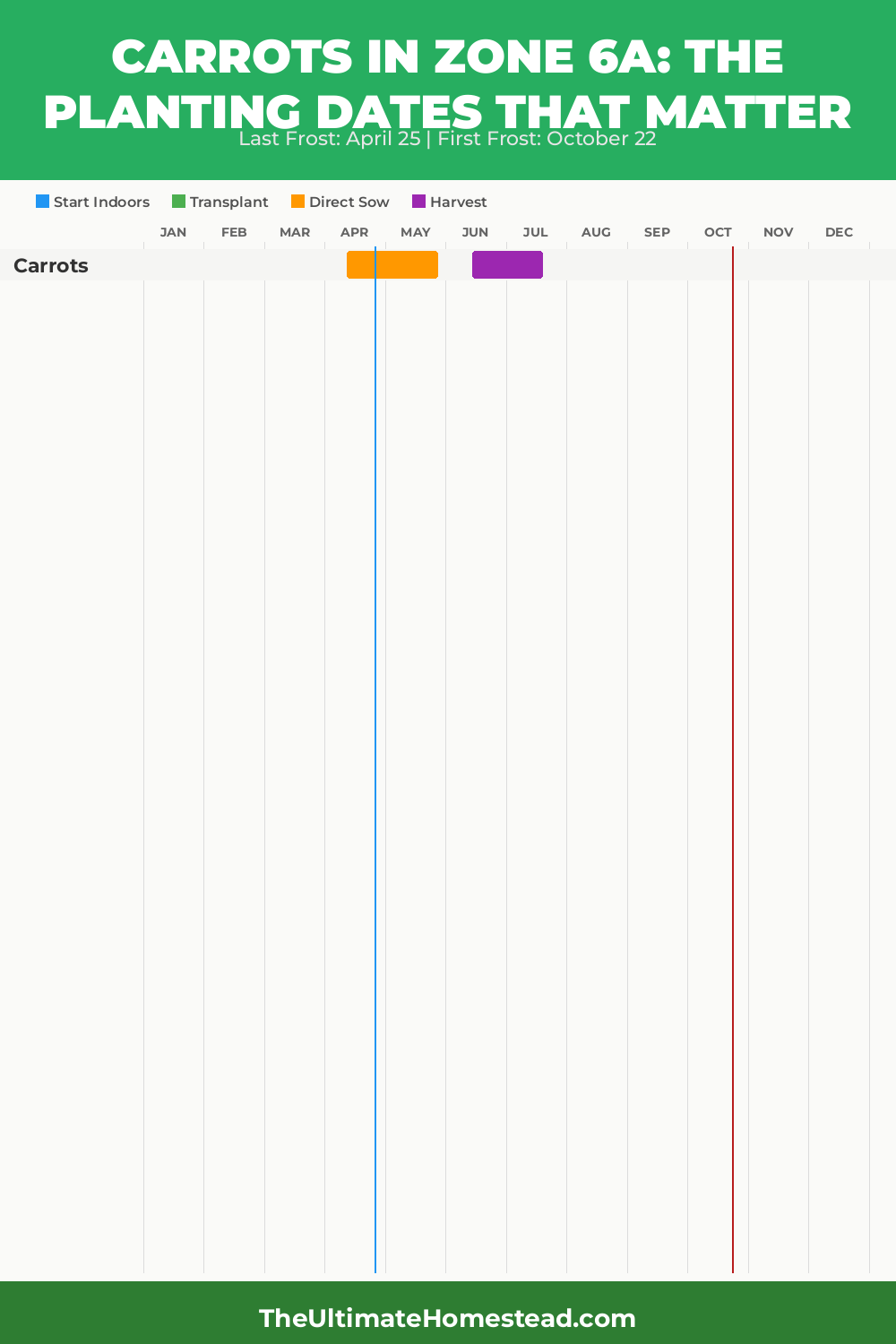 When to Plant Carrots in Zone 6a