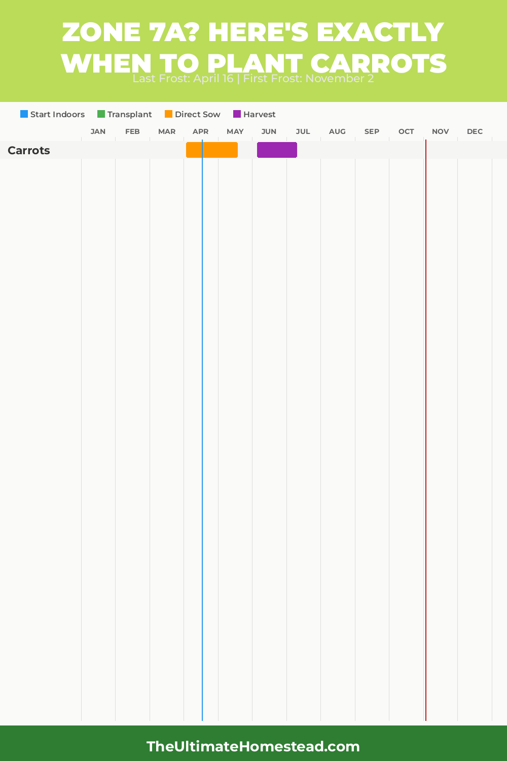 When to Plant Carrots in Zone 7a