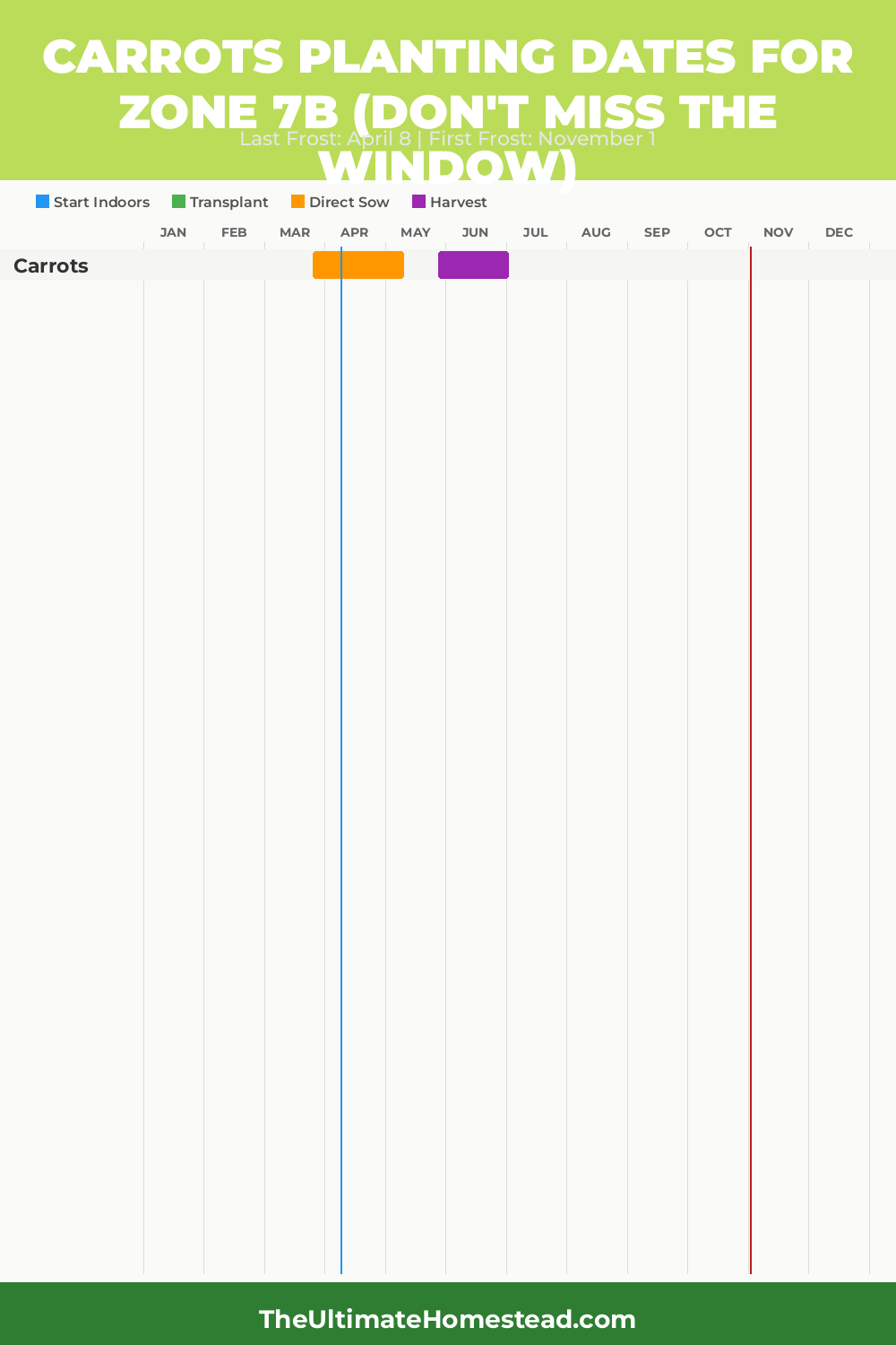 When to Plant Carrots in Zone 7b