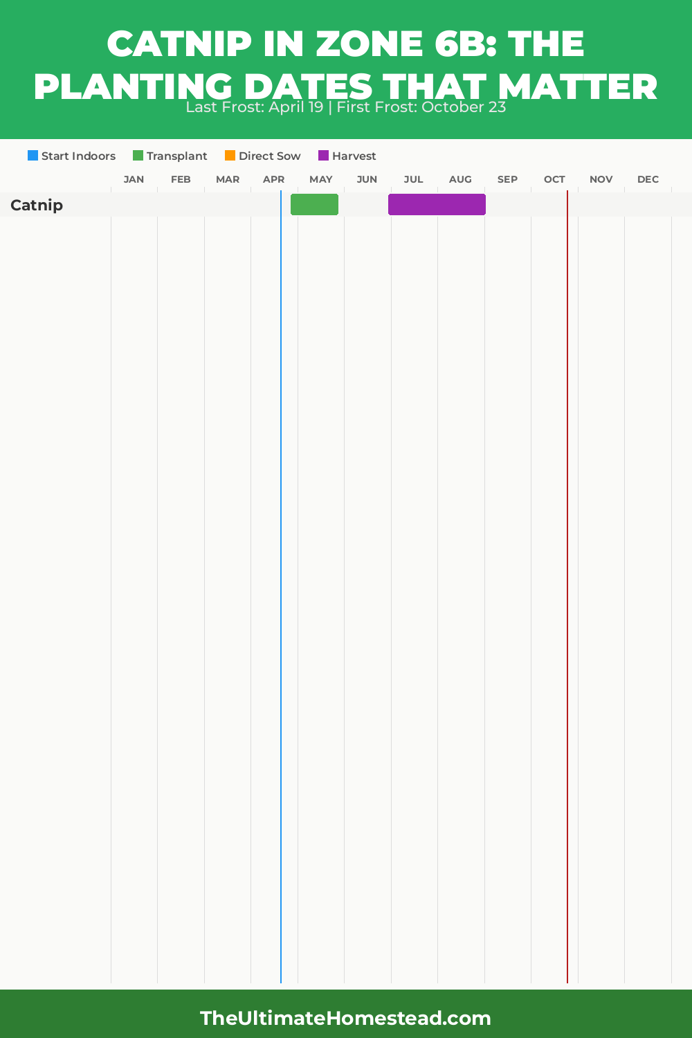 When to Plant Catnip in Zone 6b