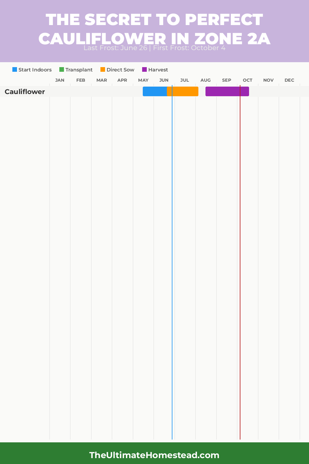 When to Plant Cauliflower in Zone 2a
