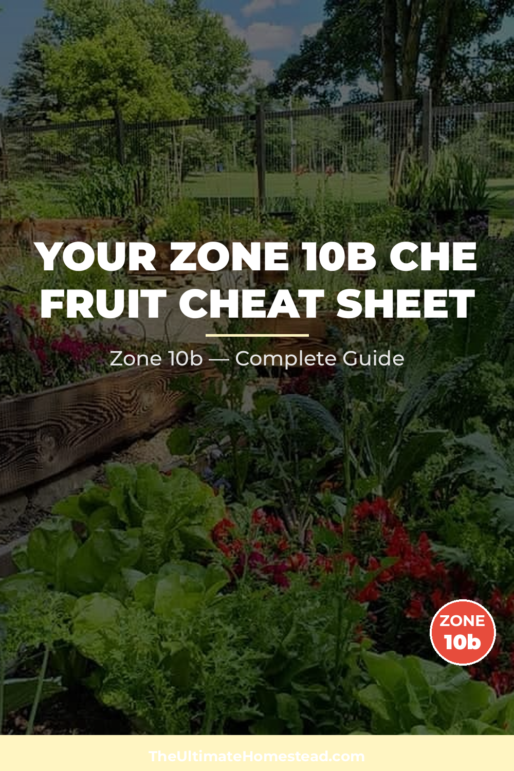 When to Plant Che Fruit in Zone 10b