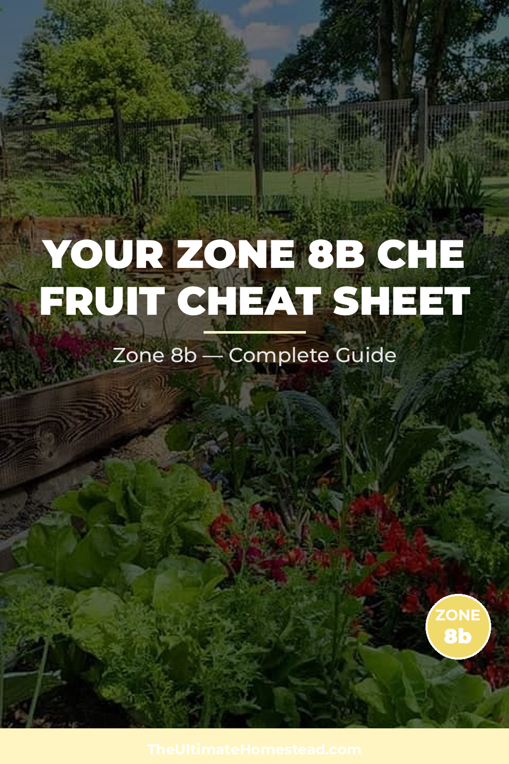 When to Plant Che Fruit in Zone 8b