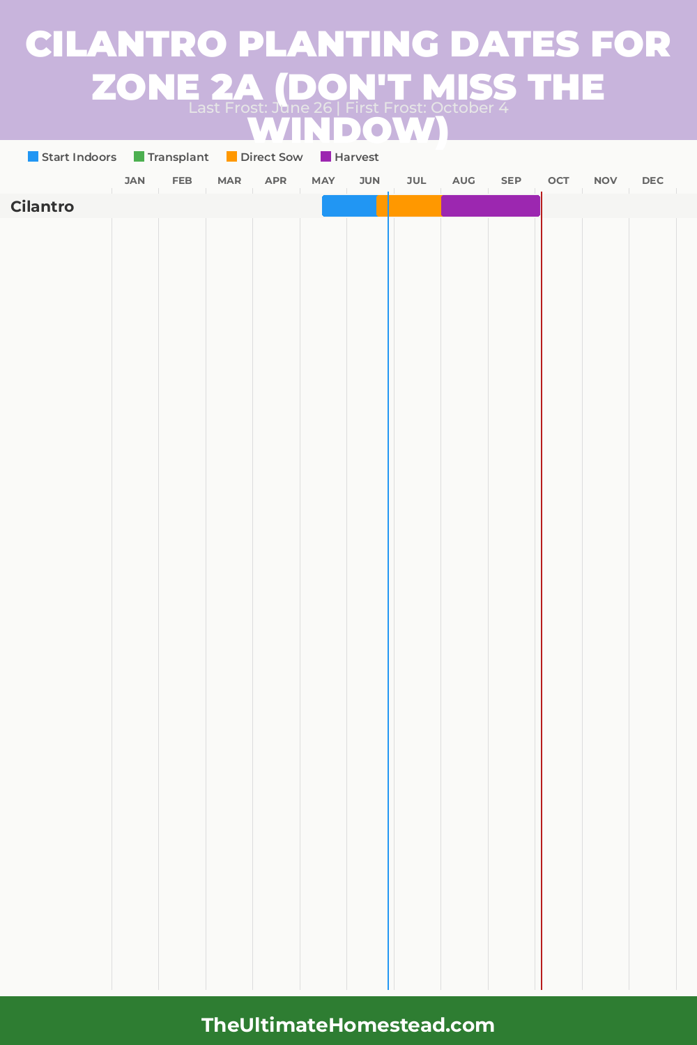 When to Plant Cilantro in Zone 2a
