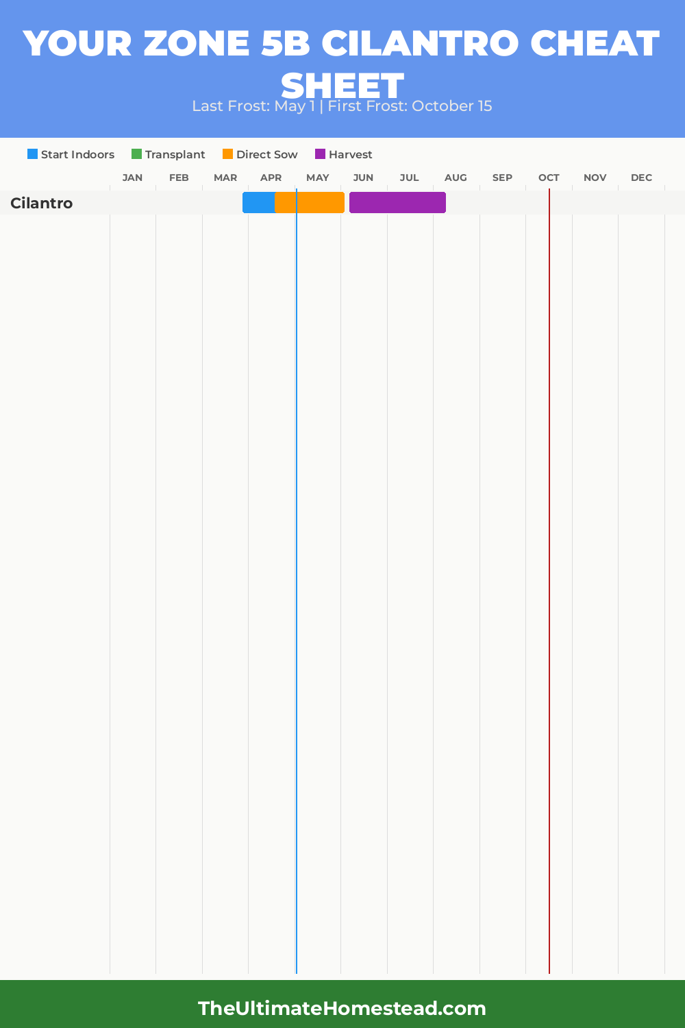 When to Plant Cilantro in Zone 5b