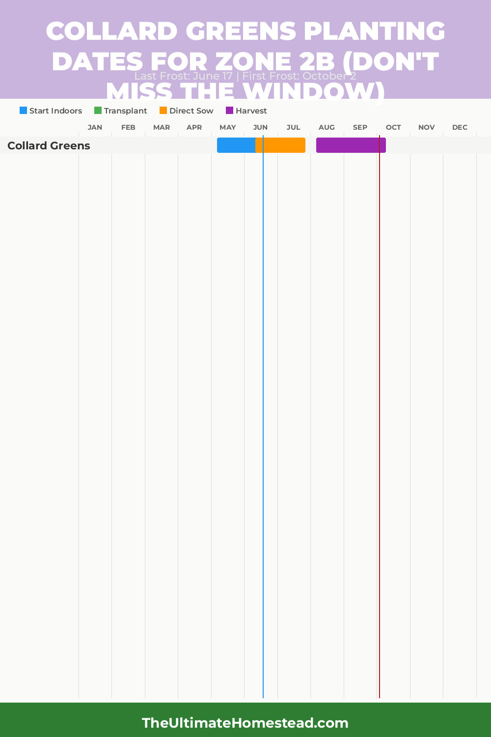 When to Plant Collard Greens in Zone 2b
