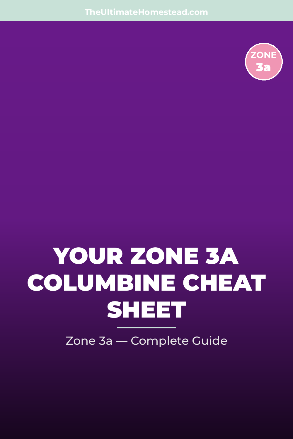 When to Plant Columbine in Zone 3a