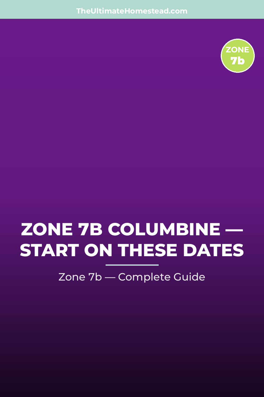 When to Plant Columbine in Zone 7b