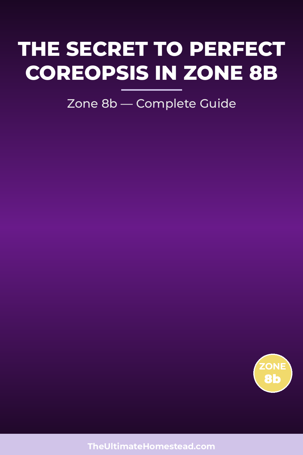 When to Plant Coreopsis in Zone 8b