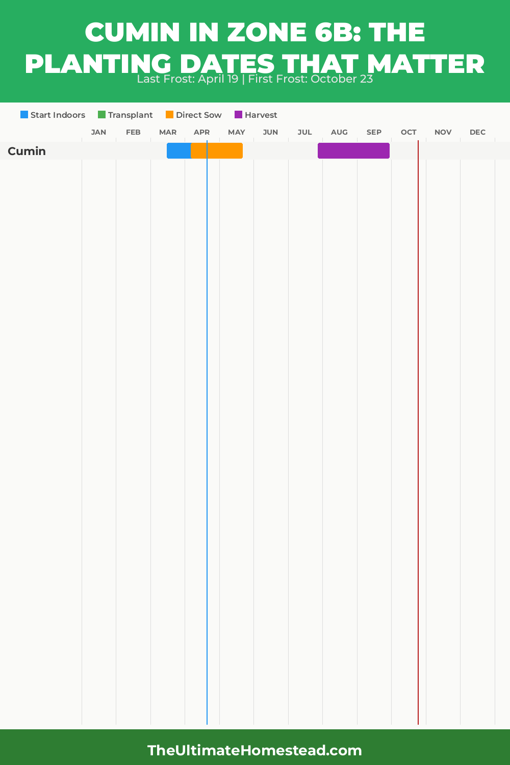 When to Plant Cumin in Zone 6b