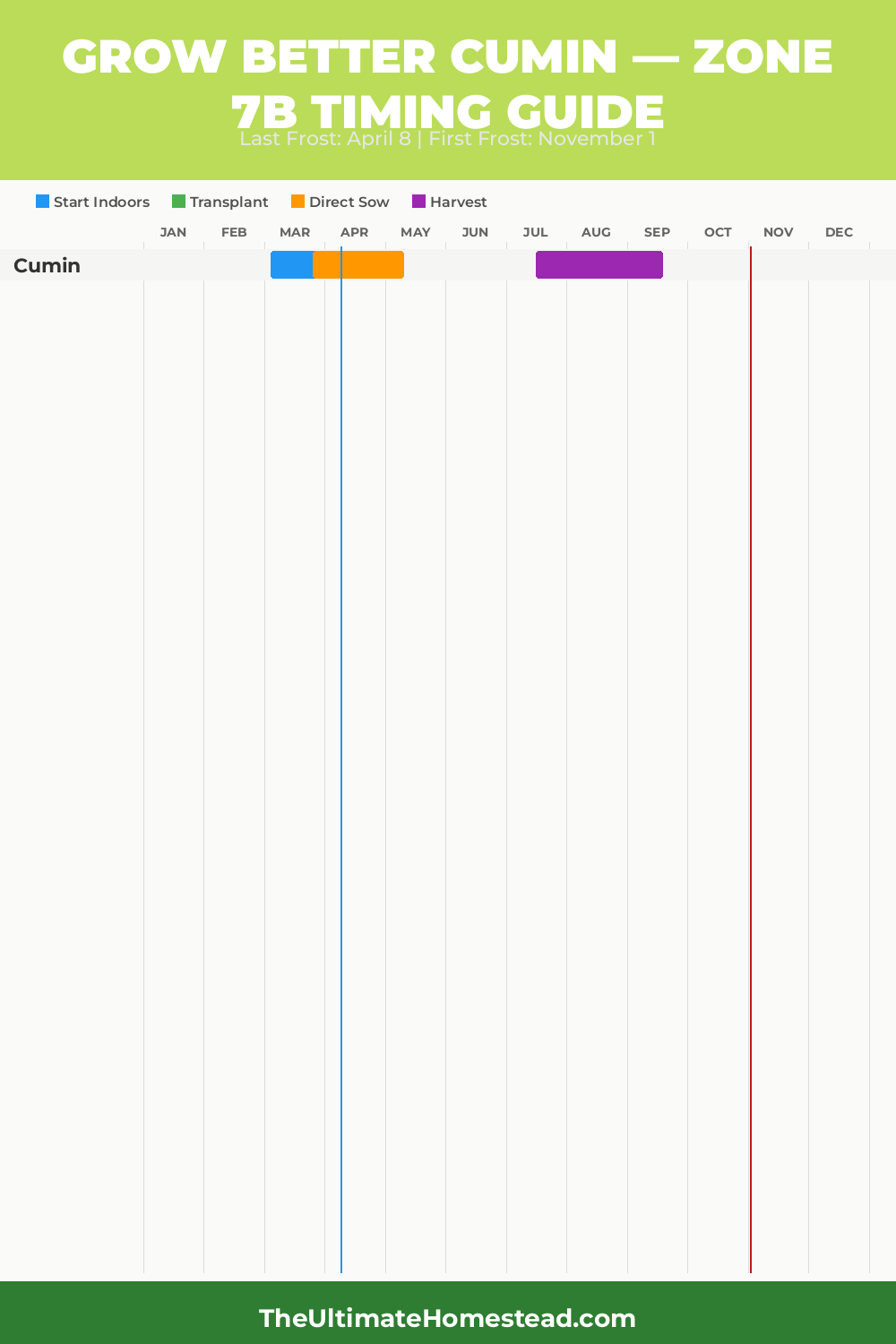When to Plant Cumin in Zone 7b