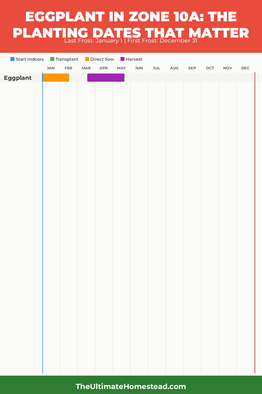 When to Plant Eggplant in Zone 10a
