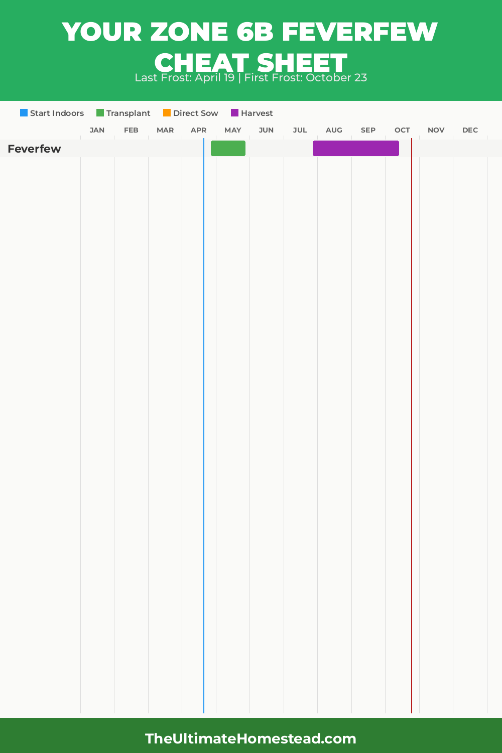 When to Plant Feverfew in Zone 6b