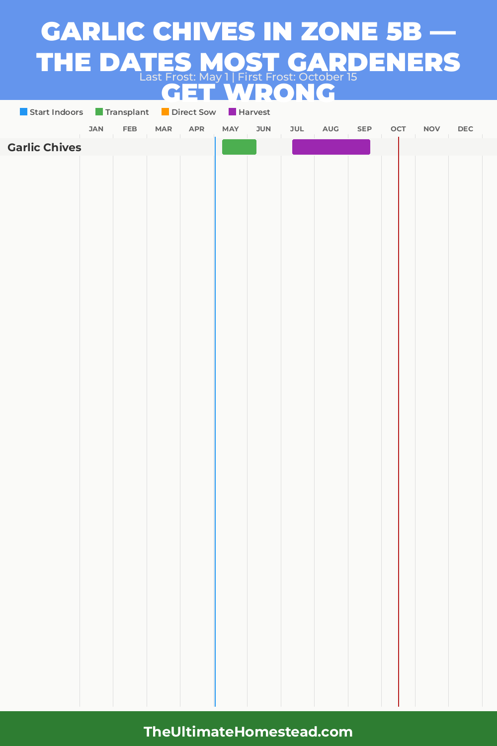 When to Plant Garlic Chives in Zone 5b