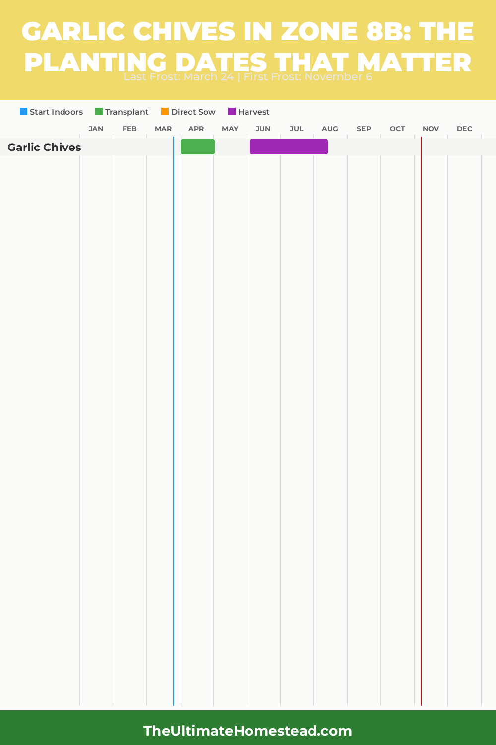 When to Plant Garlic Chives in Zone 8b