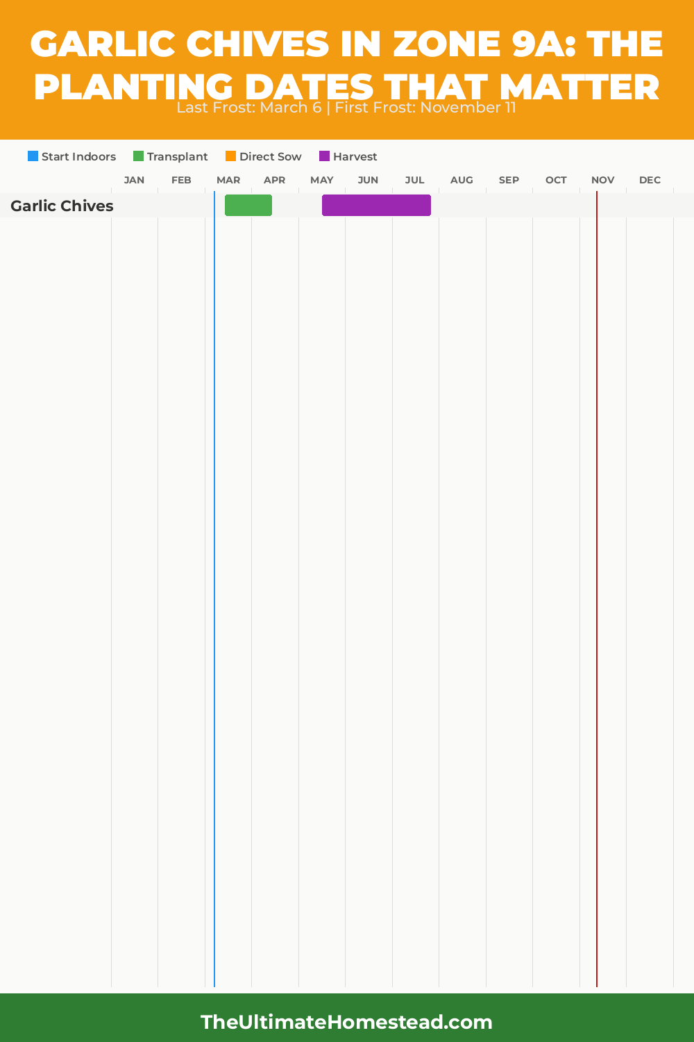 When to Plant Garlic Chives in Zone 9a
