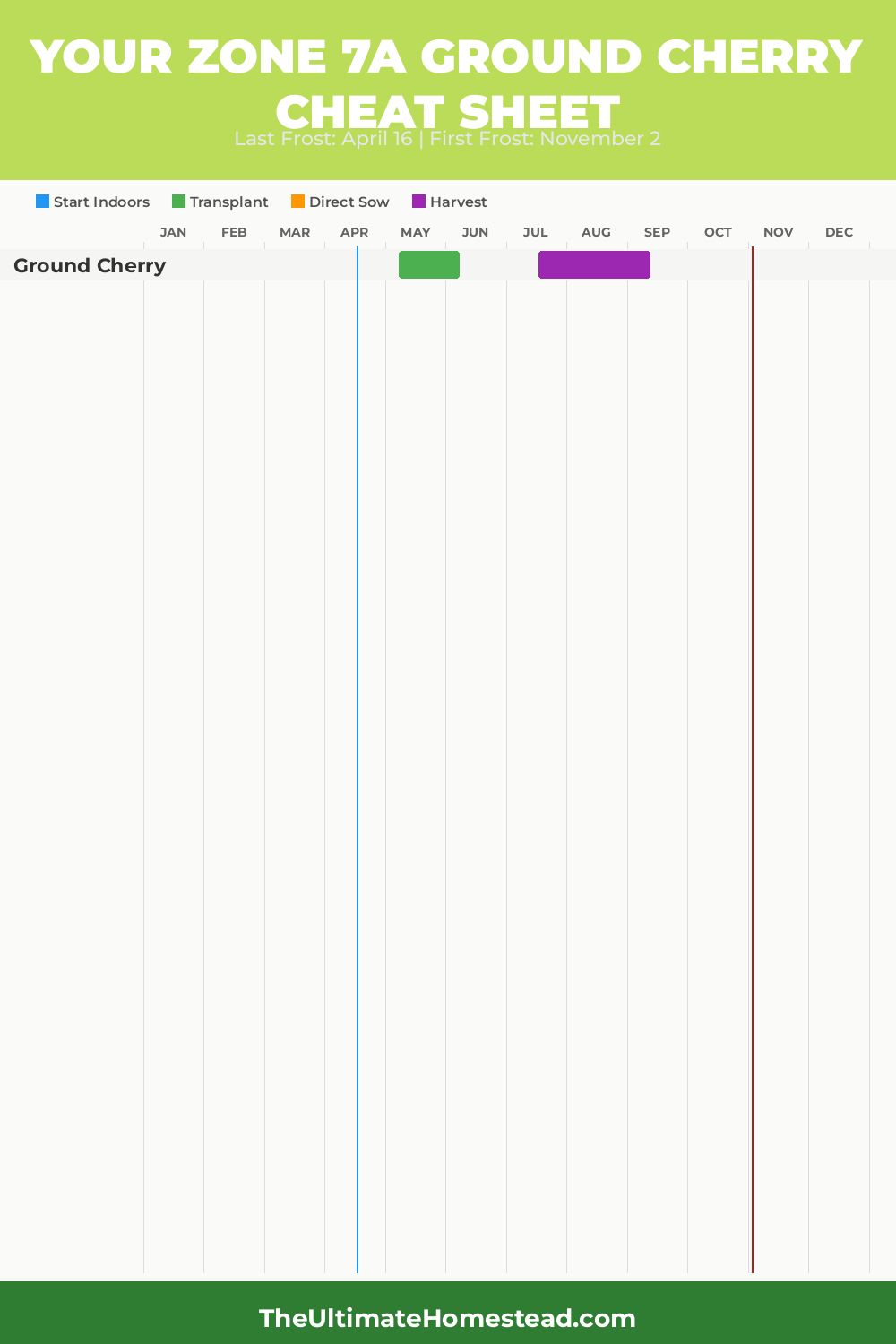 When to Plant Ground Cherry in Zone 7a