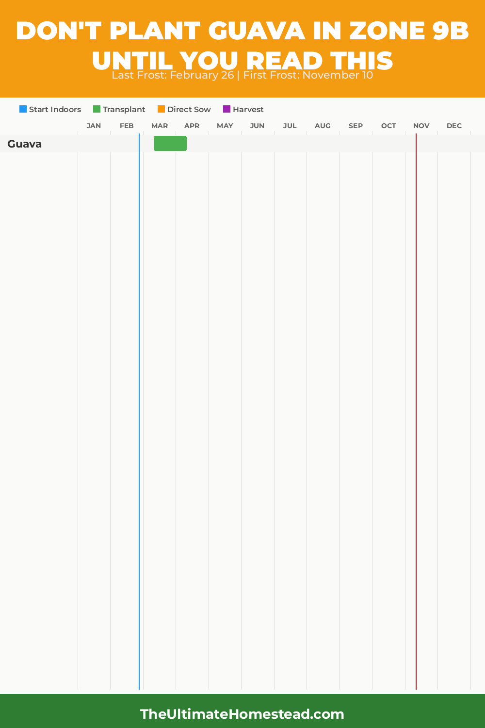 When to Plant Guava in Zone 9b