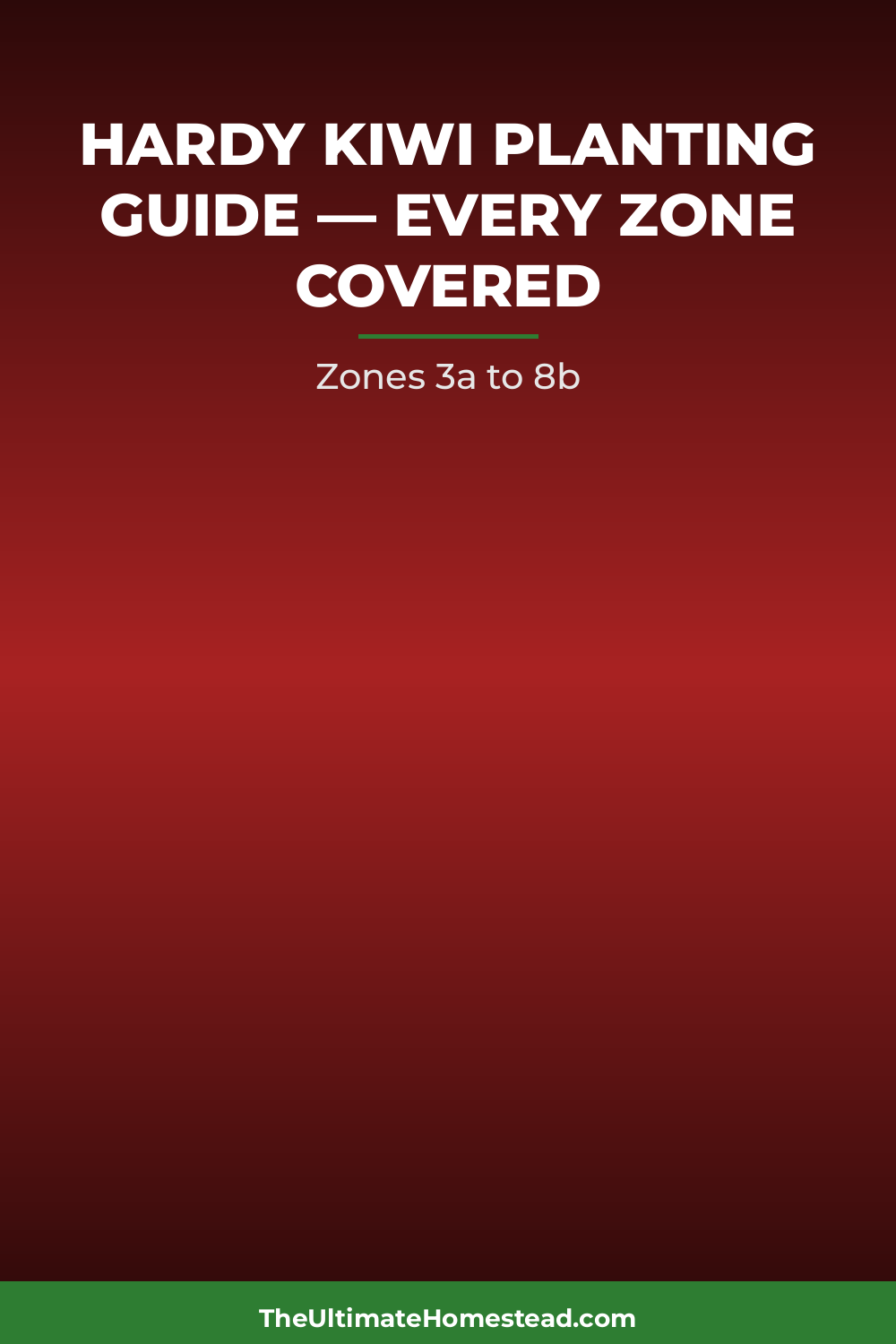 Hardy Kiwi Planting Guide