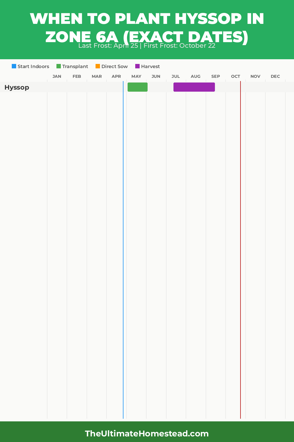 When to Plant Hyssop in Zone 6a