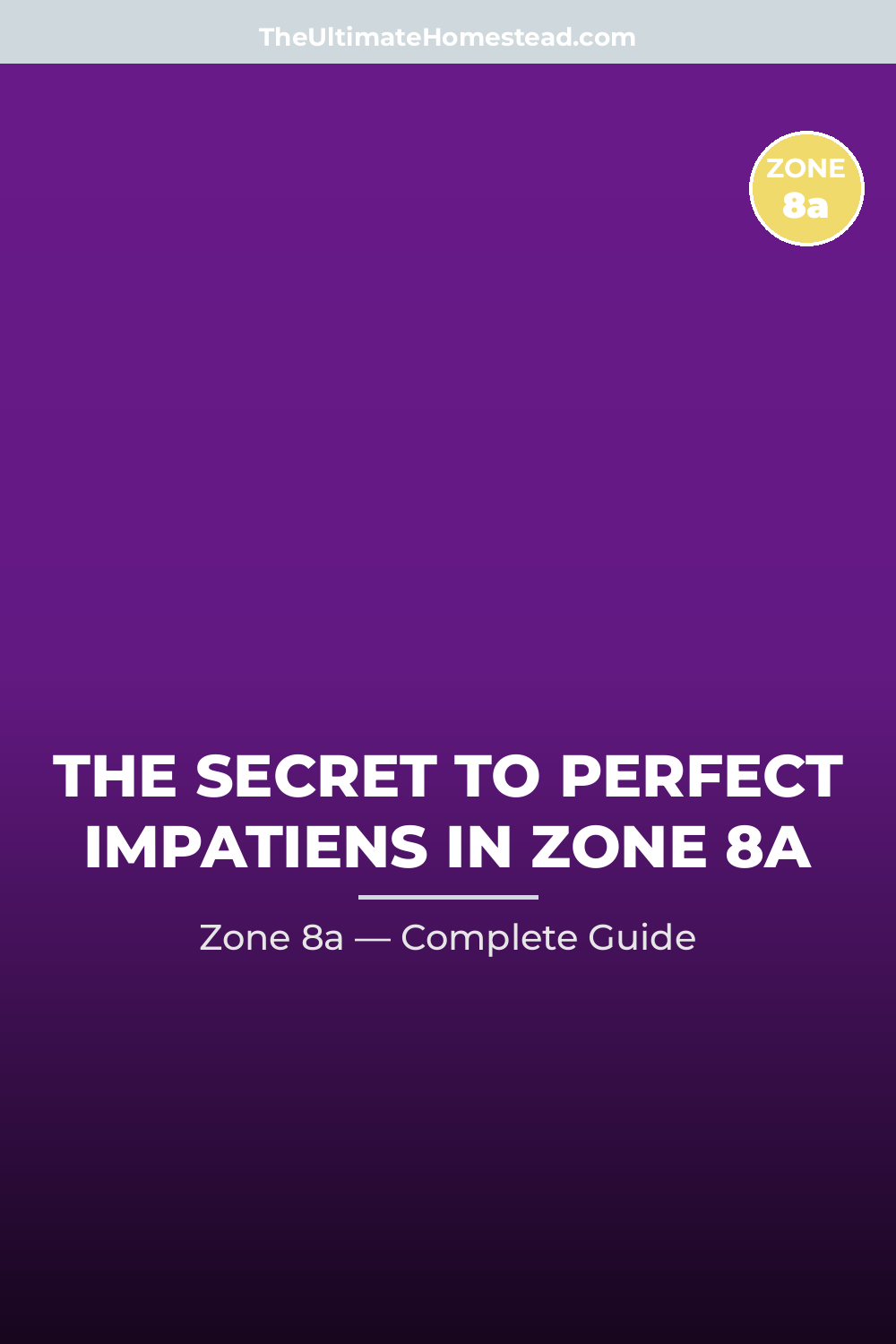 When to Plant Impatiens in Zone 8a