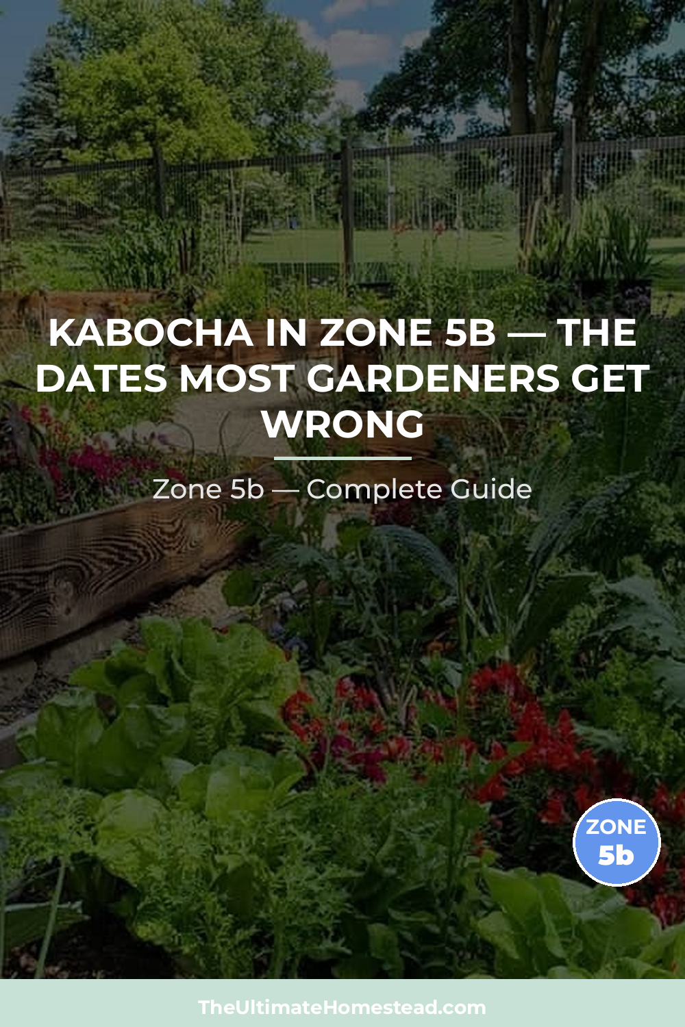 When to Plant Kabocha in Zone 5b