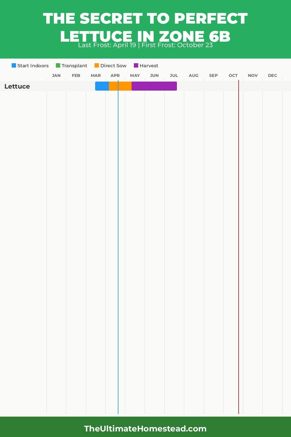 When to Plant Lettuce in Zone 6b
