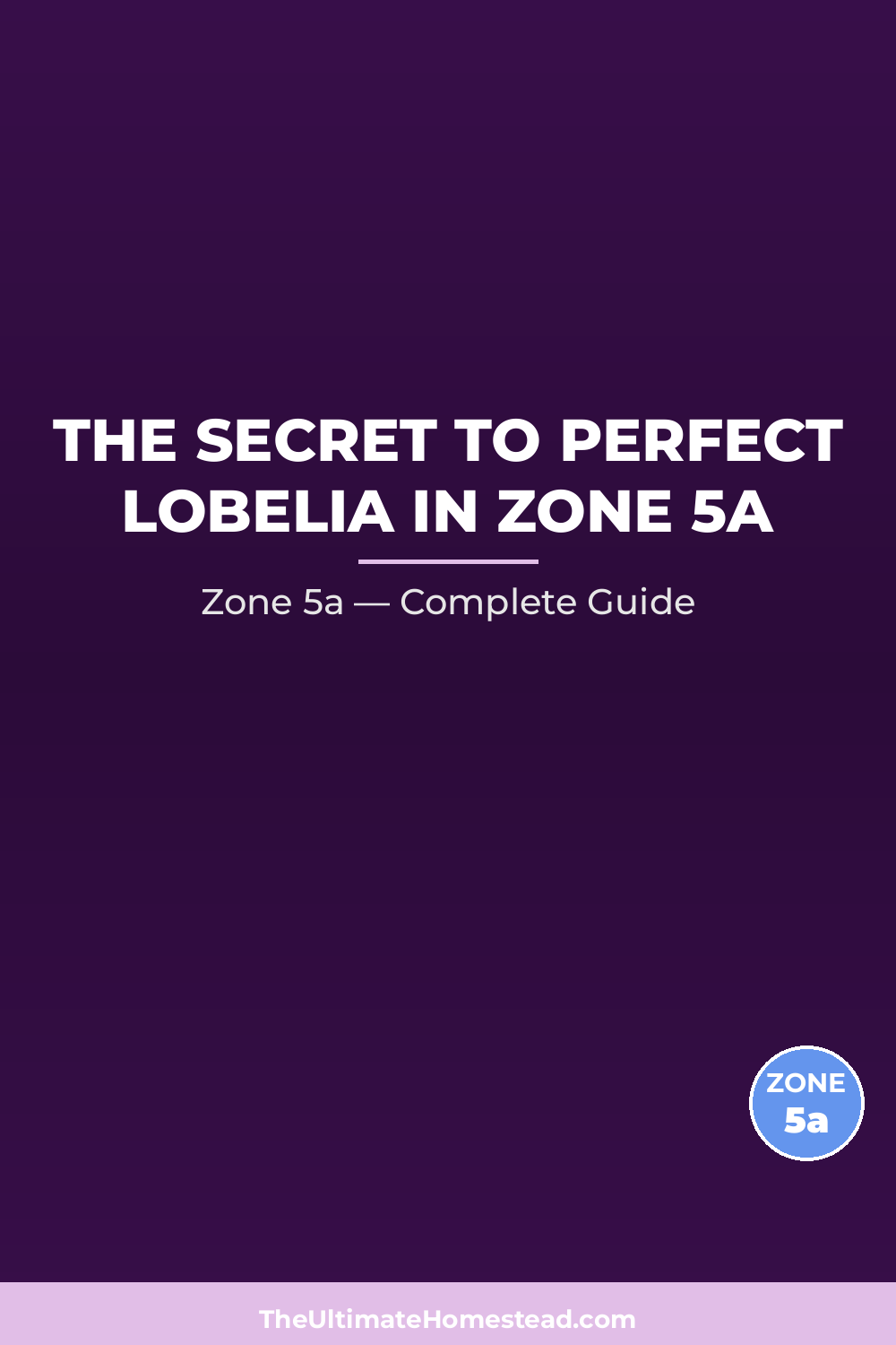 When to Plant Lobelia in Zone 5a