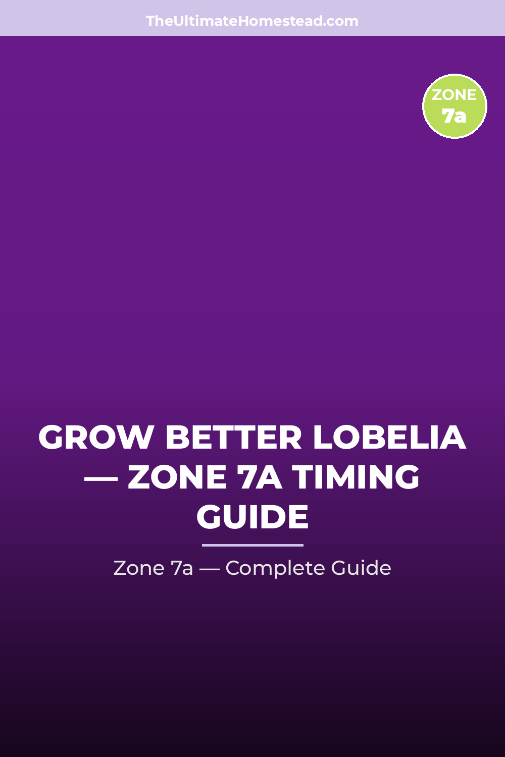 When to Plant Lobelia in Zone 7a
