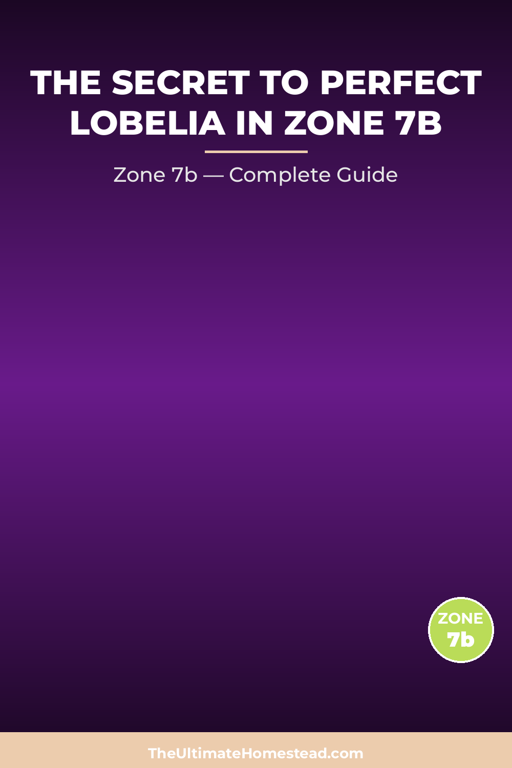 When to Plant Lobelia in Zone 7b