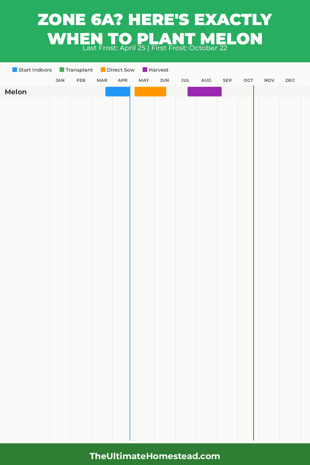 When to Plant Melon in Zone 6a