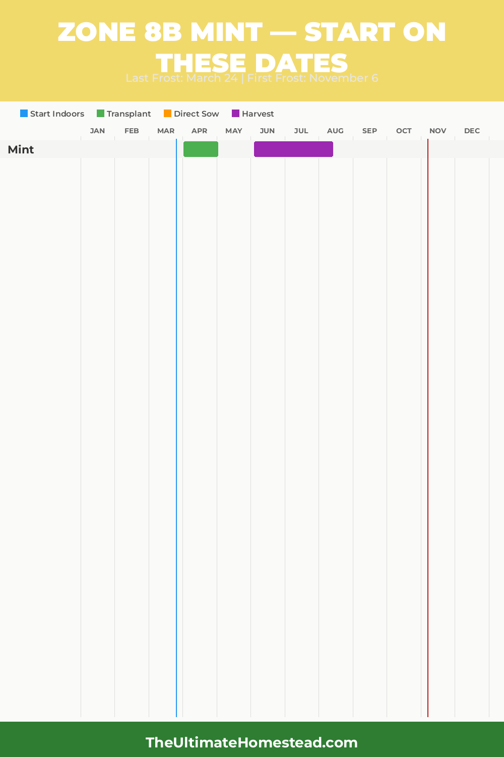 When to Plant Mint in Zone 8b