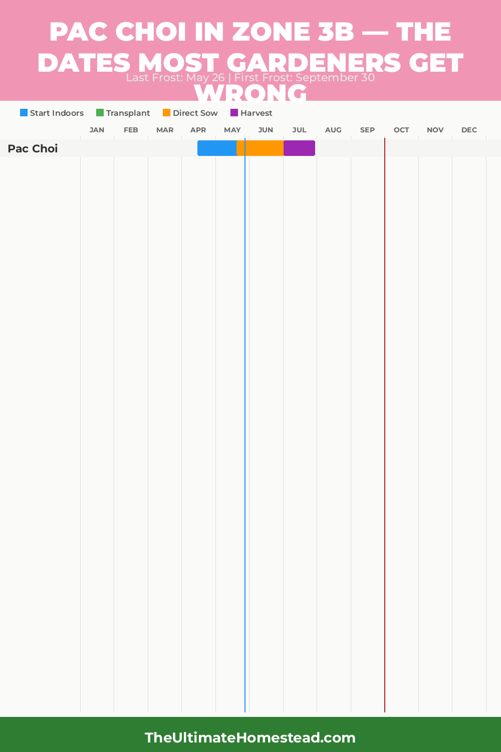 When to Plant Pac Choi in Zone 3b