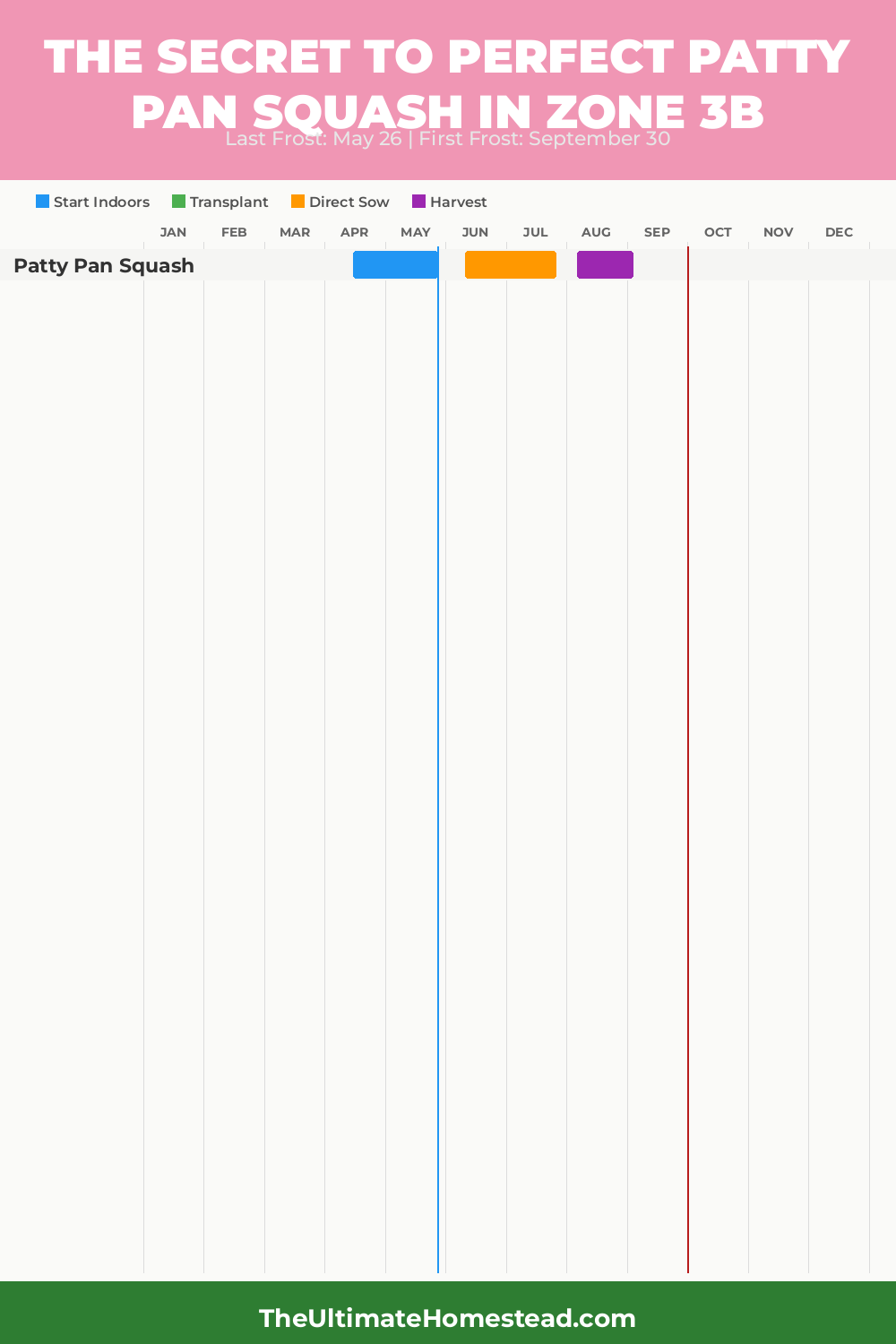 When to Plant Patty Pan Squash in Zone 3b