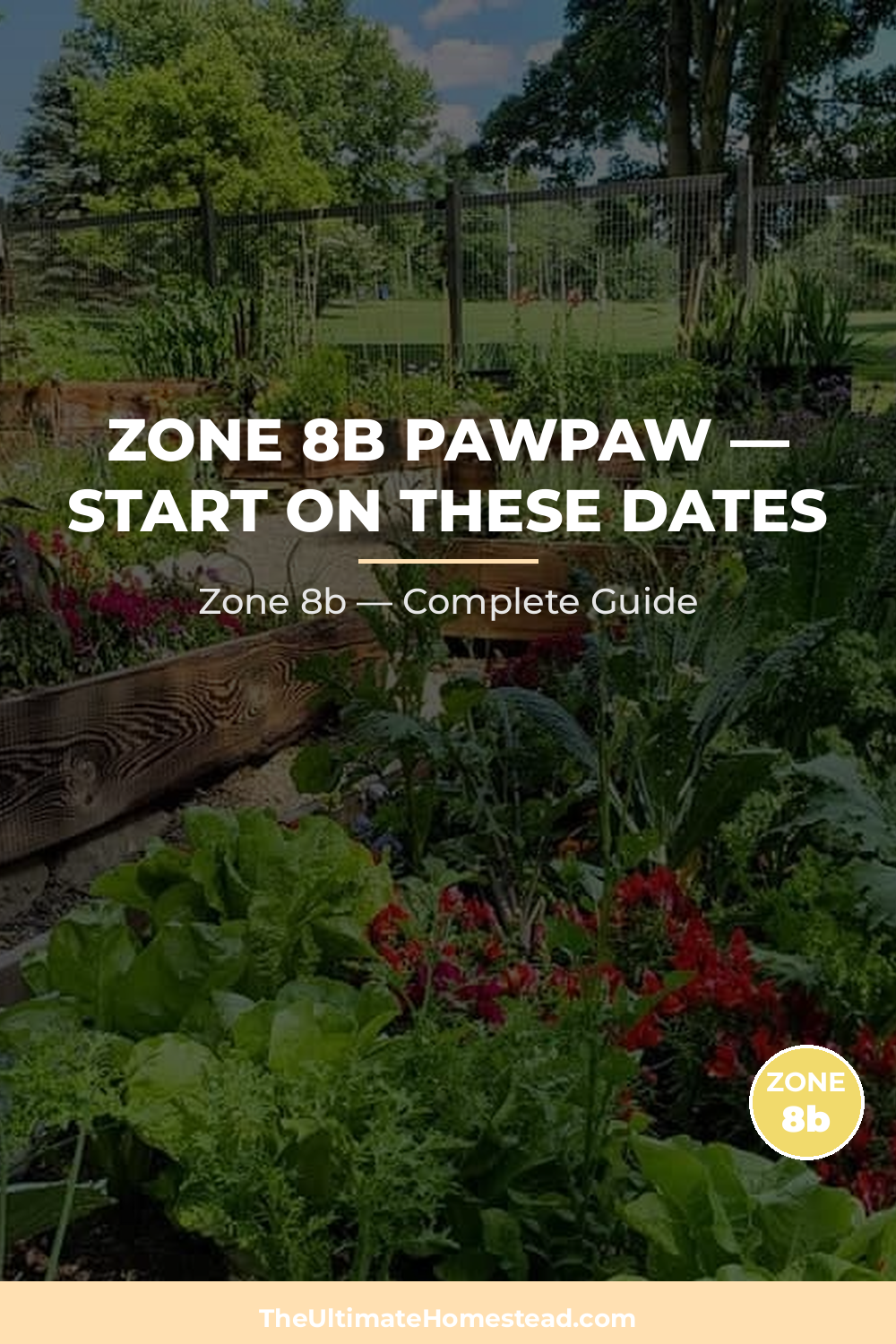 When to Plant Pawpaw in Zone 8b