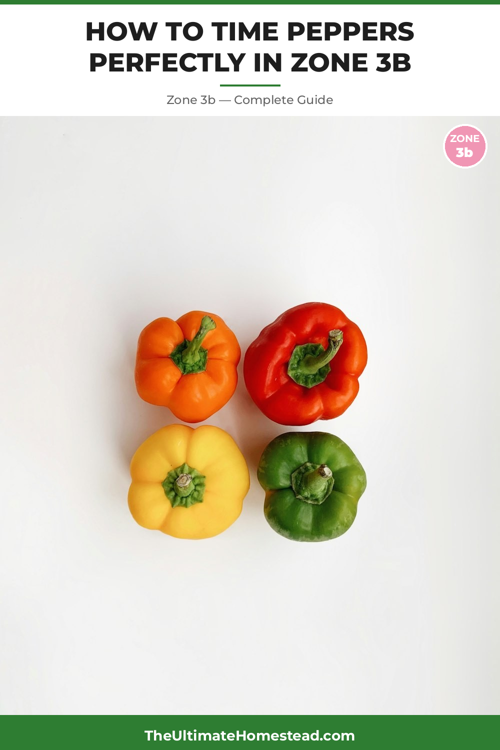 When to Plant Peppers in Zone 3b