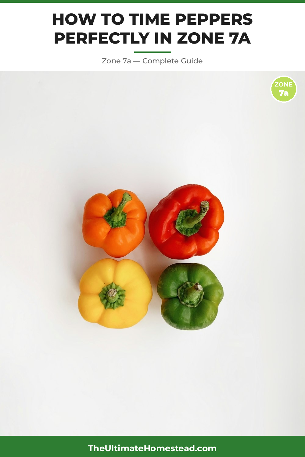 When to Plant Peppers in Zone 7a