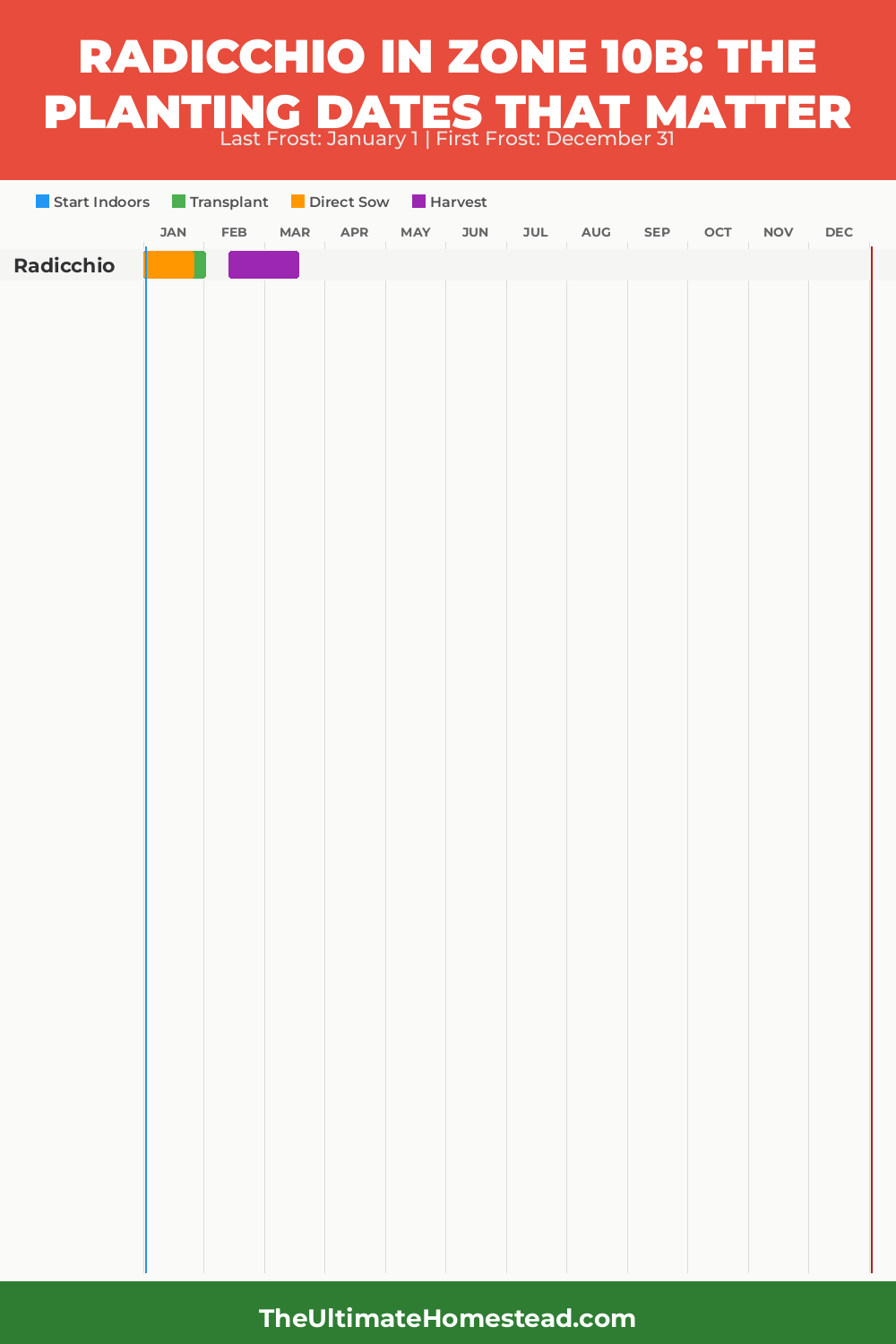 When to Plant Radicchio in Zone 10b