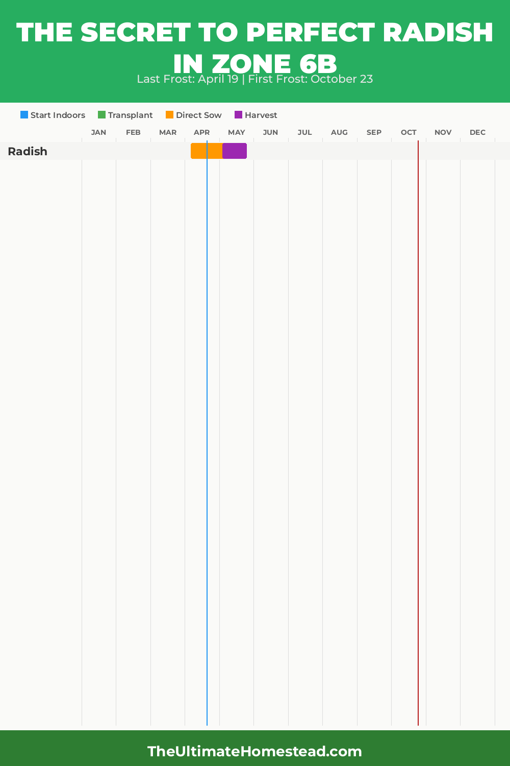 When to Plant Radish in Zone 6b