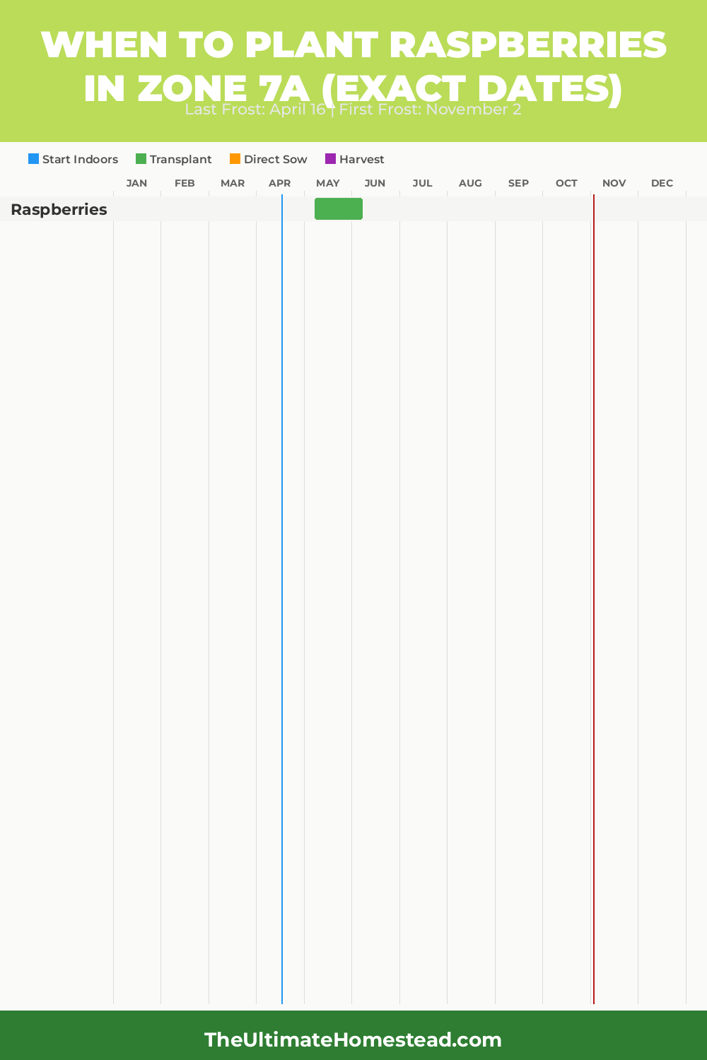 When to Plant Raspberries in Zone 7a
